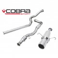 VZ17b  Cobra Sport Vauxhall Corsa D SRI (2010>) Turbo Back Package (with Sports Catalyst / Non-Resonated)